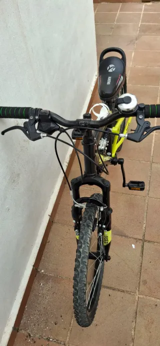 Bici infantil 20 doble suspensión