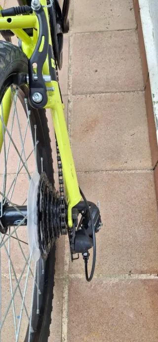 Bici infantil 20 doble suspensión