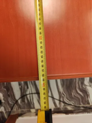 Mesa comedor extensible grande madera y cristal