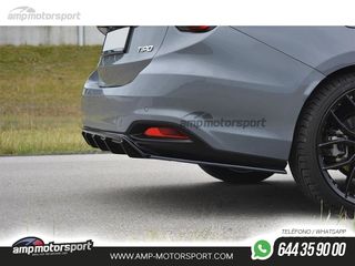 DIFUSOR TRASERO FIAT TIPO 2016-- NEGRO BRILLO