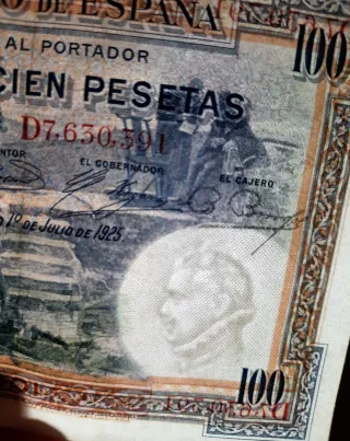 🇪🇸 Billete 100 Pesetas 1925