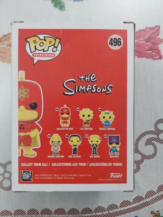 Funko Pop! The Simpsons Radioactive Man 496