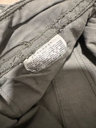 Pantalón cargo Scalpers verde oliva