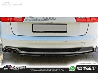 AÑADIDO DE DIFUSOR AUDI A6 C7 2011-2014 NEGRO BRILLO