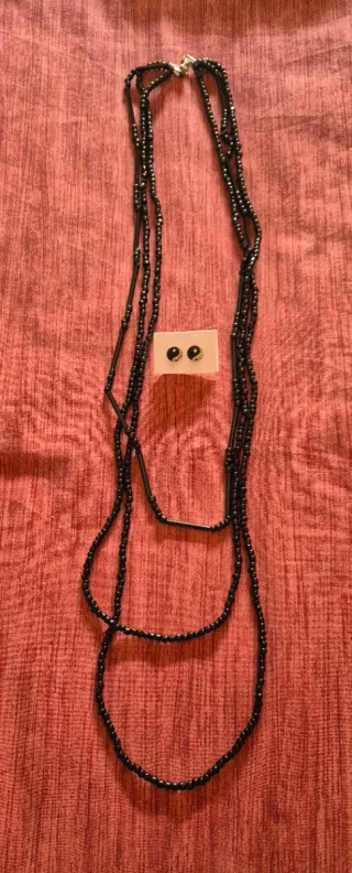 Collar y Pendientes Yin Yang