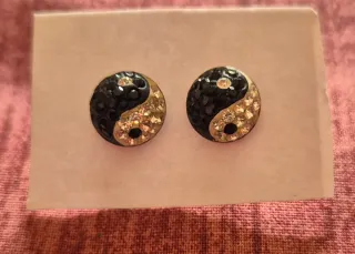 Collar y Pendientes Yin Yang