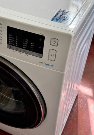 LAVADORA SAMSUNG ECOBUBBLE DE 9 KILOS