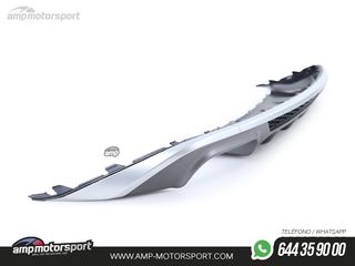 DIFUSOR TRASERO DOBLE PARA AUDI A3 8V SEDAN 2016-2019