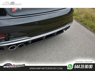 AÑADIDO DE DIFUSOR AUDI S3 / A3 8V 2017-- LOOK CARBONO