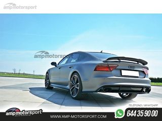 AÑADIDO DE DIFUSOR AUDI RS7 2014-2017 NEGRO MATE