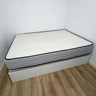 Cama completa: canapé abatible + colchón