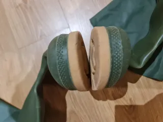 Botas de pesca altas verdes, talla 41.