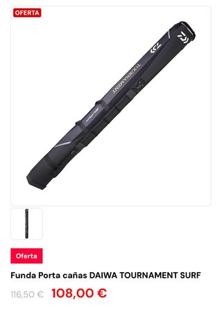 Funda Rígida Cañas Daiwa Tournament Surfcasti