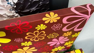 Cuadros decorativos flores marrones