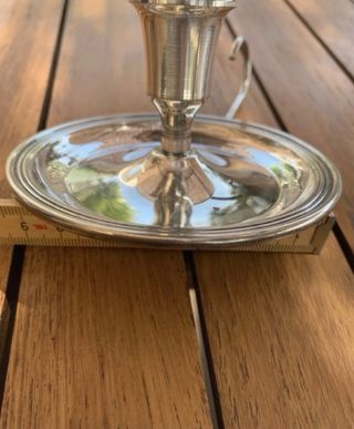 Coppia di Candelieri a Padellina in Argento 1000