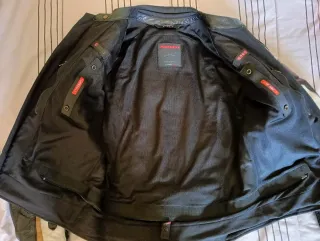 Chaqueta Spidi Talla 48 Negra y Blanca