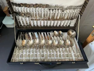 Cubertería Antigua Plata Italiana ARG 800