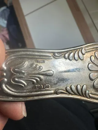 Cubertería Antigua Plata Italiana ARG 800