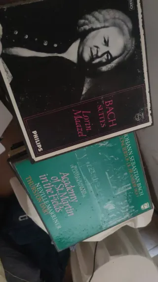 Lotes Vinilos Clásicos Bach, Haendel