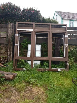 Ventanas PVC Marrones