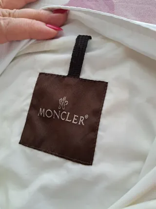 Moncler Giacca Bianca Donna Leggera primaverile