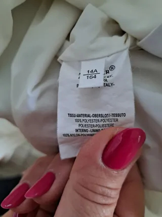 Moncler Giacca Bianca Donna Leggera primaverile