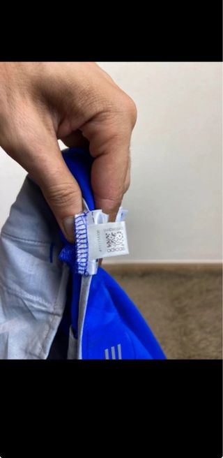 Pantalón chino Adidas azul