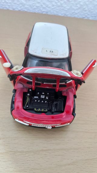 Maqueta Mini Cooper Rojo