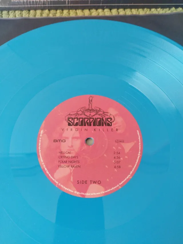SCORPIONS LP VIRGIN KILLER 2023 BMG HARD ROCK