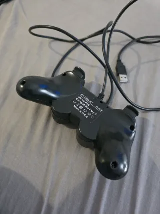 Mando PS3 Maxtech USB Negro