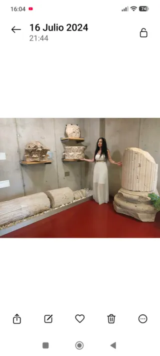 Vestido largo tul estilo griego