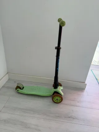 Patinete 3 Ruedas Infantil Verde