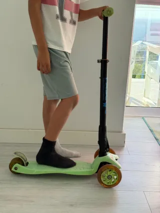 Patinete 3 Ruedas Infantil Verde