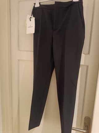 Pantaloni Moncler Donna Nero