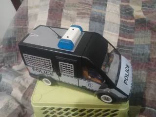 Furgoneta Policía Playmobil con 3 Figura