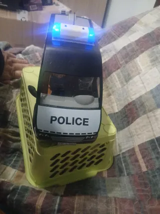 Furgoneta Policía Playmobil con 3 Figura