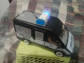 Furgoneta Policía Playmobil con 3 Figura