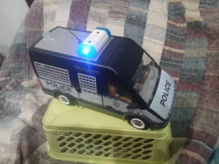 Furgoneta Policía Playmobil con 3 Figura