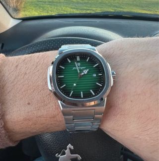 Reloj Hombre Esfera Verde