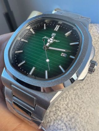 Reloj Hombre Esfera Verde