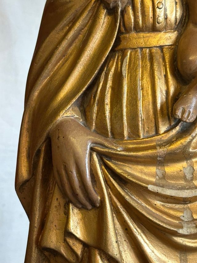 Imagen antigua Virgen del Pilar