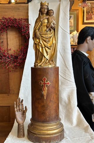 Imagen antigua Virgen del Pilar