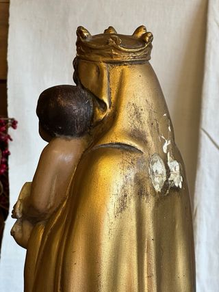 Imagen antigua Virgen del Pilar