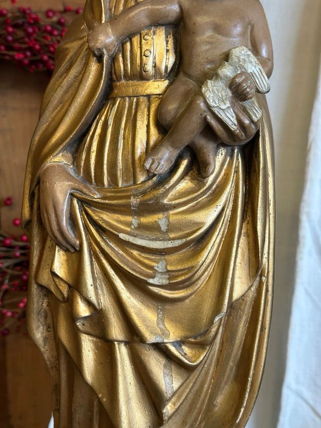 Imagen antigua Virgen del Pilar