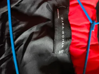 Anorak rojo acolchado