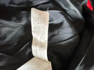 Anorak rojo acolchado