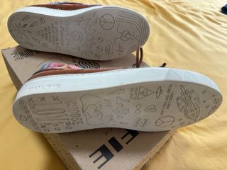 Zapatillas Dolfie Marrones Multicolor