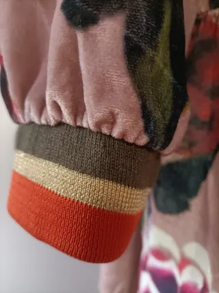 Kaftano floreale taglia S