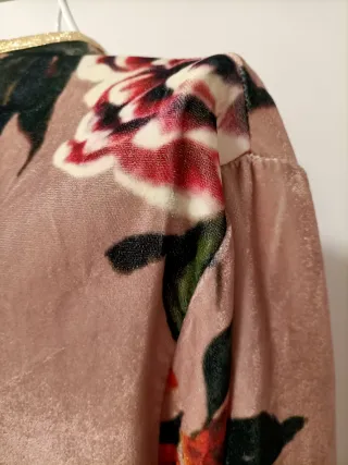 Kaftano floreale taglia S