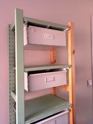 Estantería IVAR IKEA con cajones